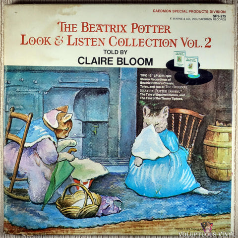 Claire Bloom ‎– The Beatrix Potter Look & Listen Collection Vol. 2 (1975) 2xLP & Books, Box Set