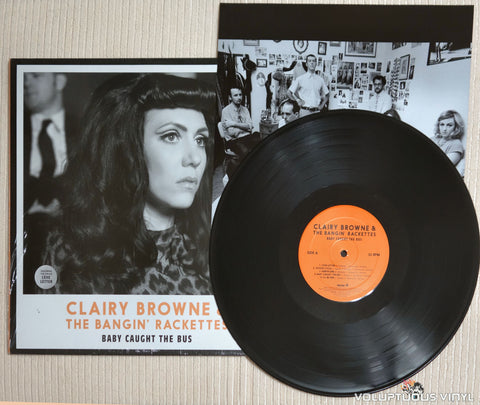 Clairy Browne & The Bangin' Rackettes ‎– Baby Caught The Bus - Vinyl Record