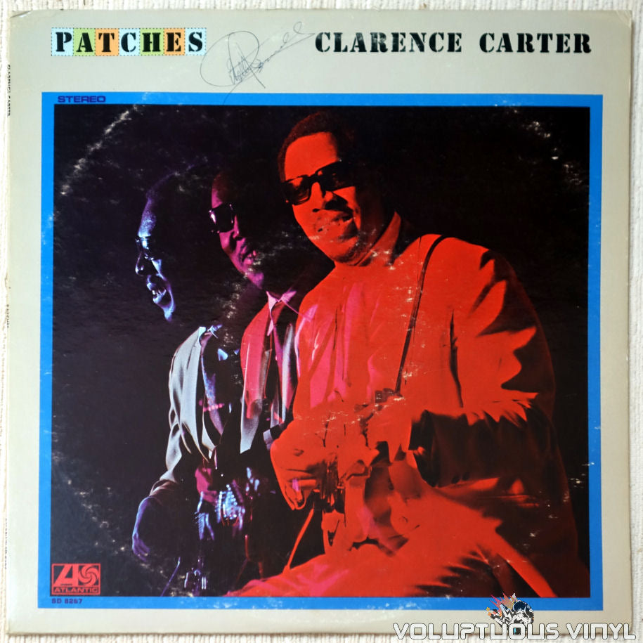 Clarence Carter ‎– Patches vinyl record front cover