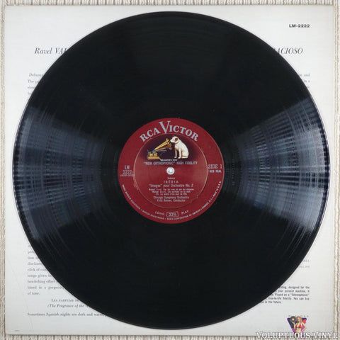Claude Debussy / Maurice Ravel - Fritz Reiner, Chicago Symphony Orchestra – Iberia / Alborado Del Gracioso / Valses Nobles Et Sentimentales vinyl record