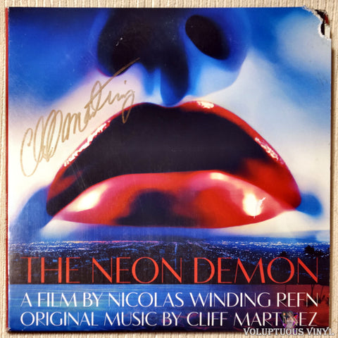 Cliff Martinez ‎– The Neon Demon vinyl record front cover