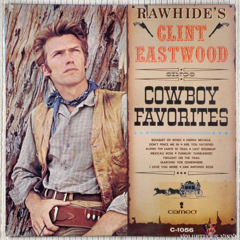 Clint Eastwood – Cowboy Favorites vinyl record front cover