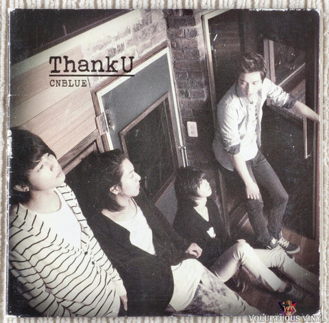 CNBLUE – ThankU CD front cover