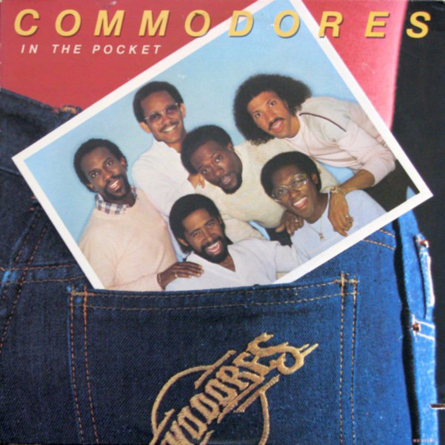 Commodores ‎– In The Pocket - Vinyl Record - Front Cover