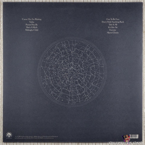 Communions ‎– Blue vinyl record back cover