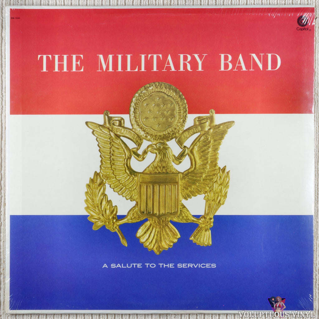 Concert Arts Symphonic Band Conducted By Felix Slatkin – The Military Band vinyl record front cover