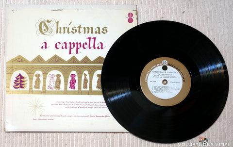 The Concordia Choir ‎– Christmas A Cappella vinyl record 