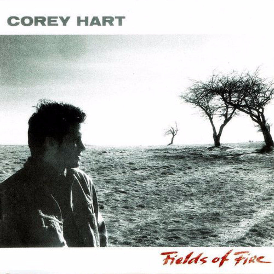 Corey Hart ‎– Fields Of Fire - Vinyl Record - Front Cover