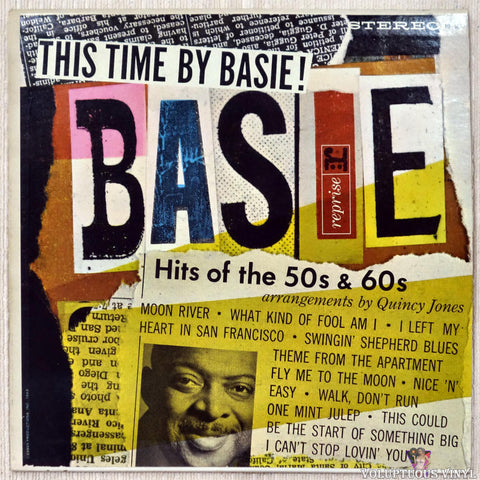 Count Basie ‎– This Time By Basie - Hits Of The 50's & 60's! vinyl record front cover