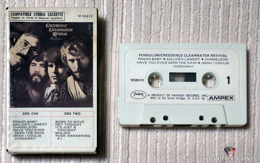 Creedence Clearwater Revival ‎– Pendulum cassette tape