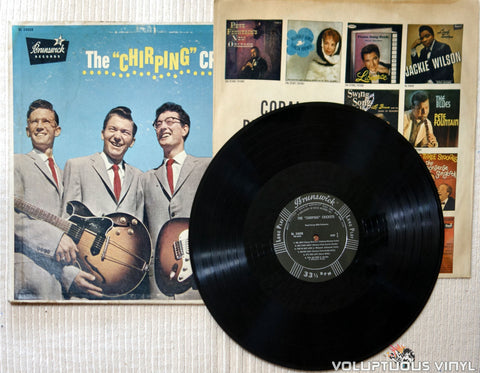 The Crickets ‎– The "Chirping" Crickets - Vinyl Record
