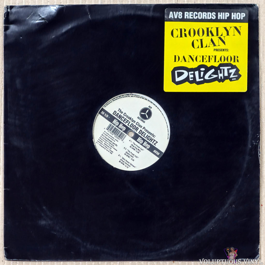 Crooklyn Clan ‎– Dancefloor Delightz vinyl record front cover