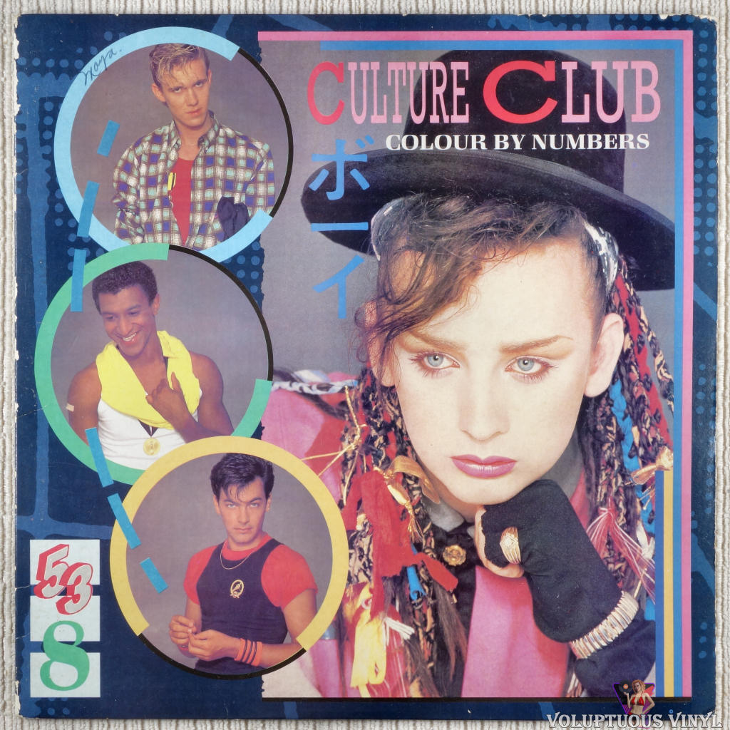 Culture Club – Colour By Numbers vinyl record front cover