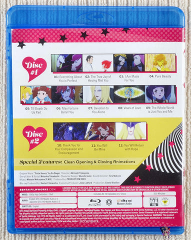 Cutie Honey Universe limited edition Blu-ray back cover