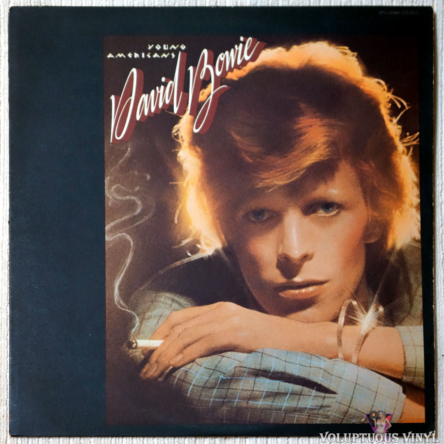 David Bowie ‎– Young Americans vinyl record front cover