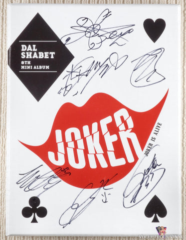 Dal Shabet ‎– Joker Is Alive (2015) Autographed, Korean Press