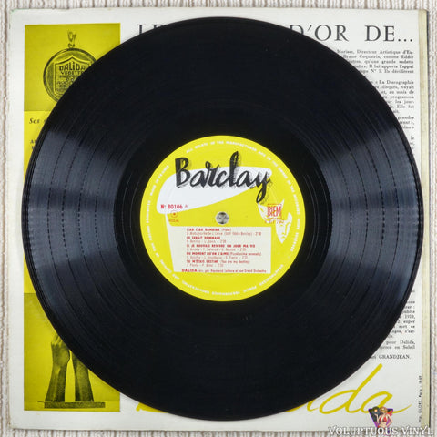 Dalida – Le Disque D'or De... vinyl record