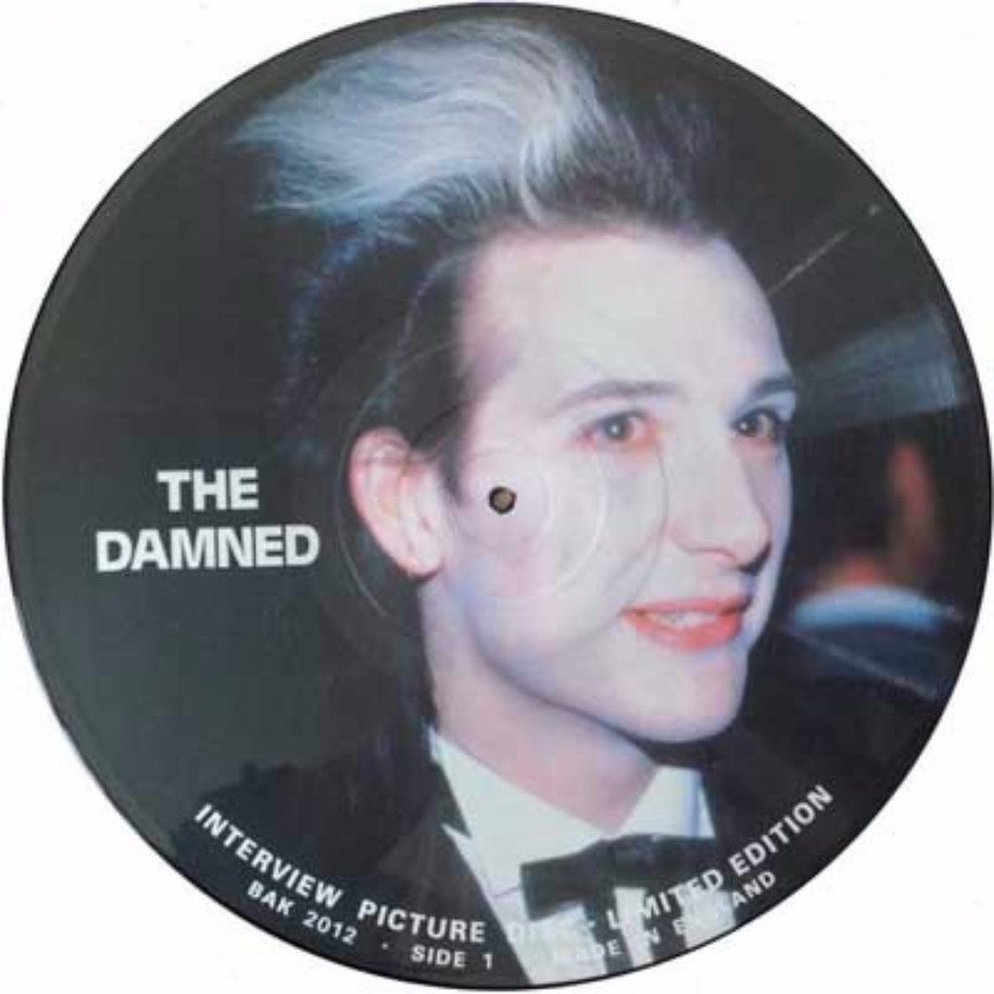 The Damned ‎– Interview - Vinyl Record - Side 1