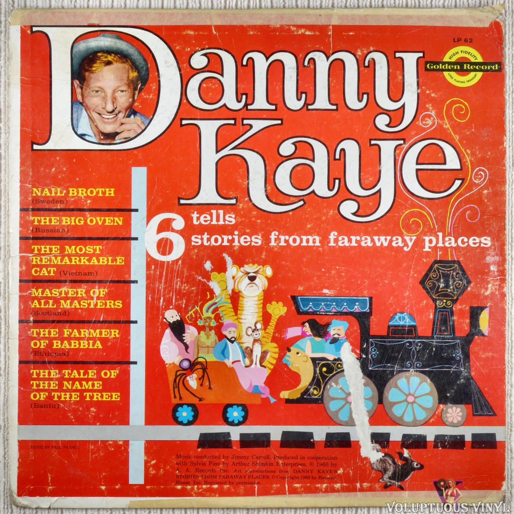 Danny Kaye – Danny Kaye Tells 6 Stories From Faraway Places vinyl record front cover