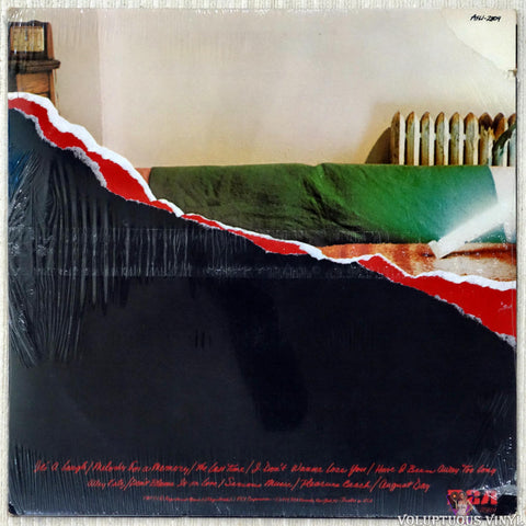 Daryl Hall & John Oates ‎– Along The Red Ledge vinyl record back cover