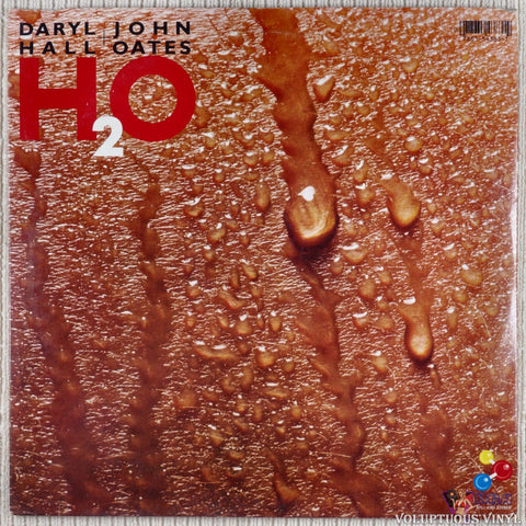 Daryl Hall & John Oates ‎– H2O vinyl record back cover