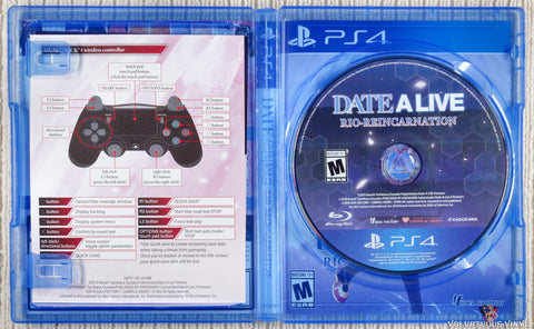 Date A Live: Rio-Reincarnation PS4 disc