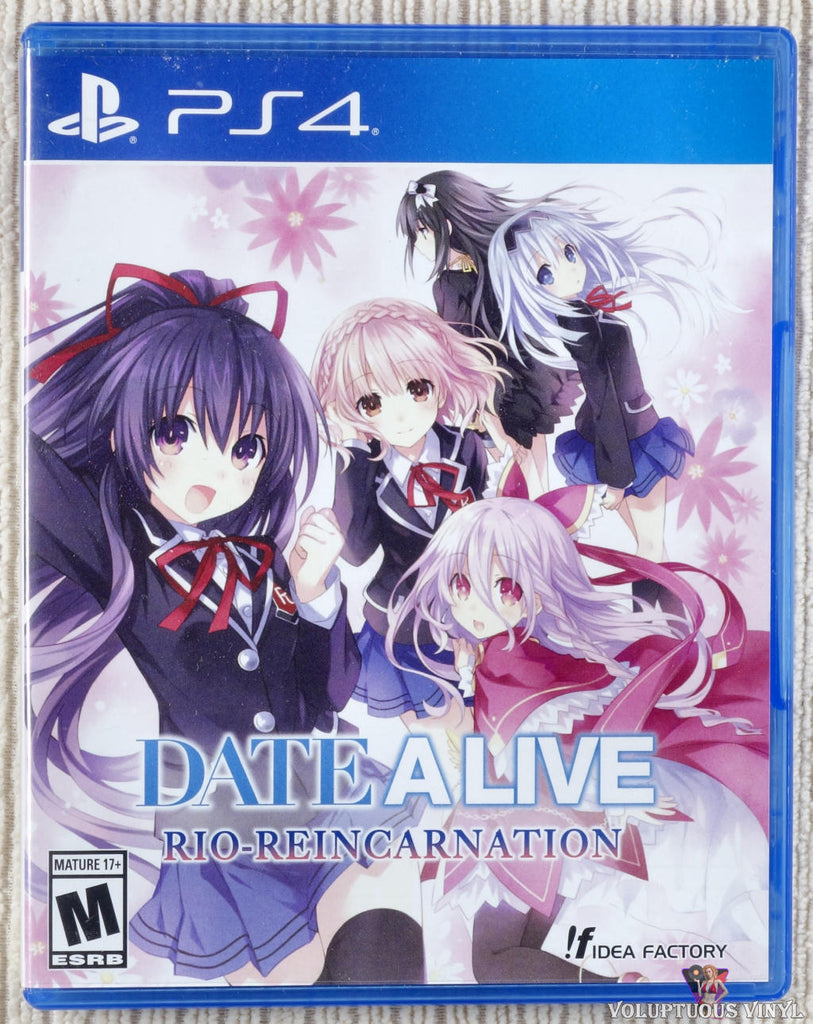 Date A Live: Rio-Reincarnation PS4 front cover