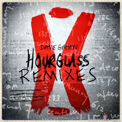 Dave Gahan ‎– Hourglass Remixes vinyl record front cover