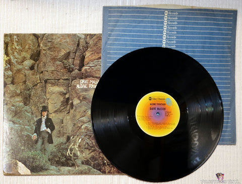 Dave Mason ‎– Alone Together vinyl record