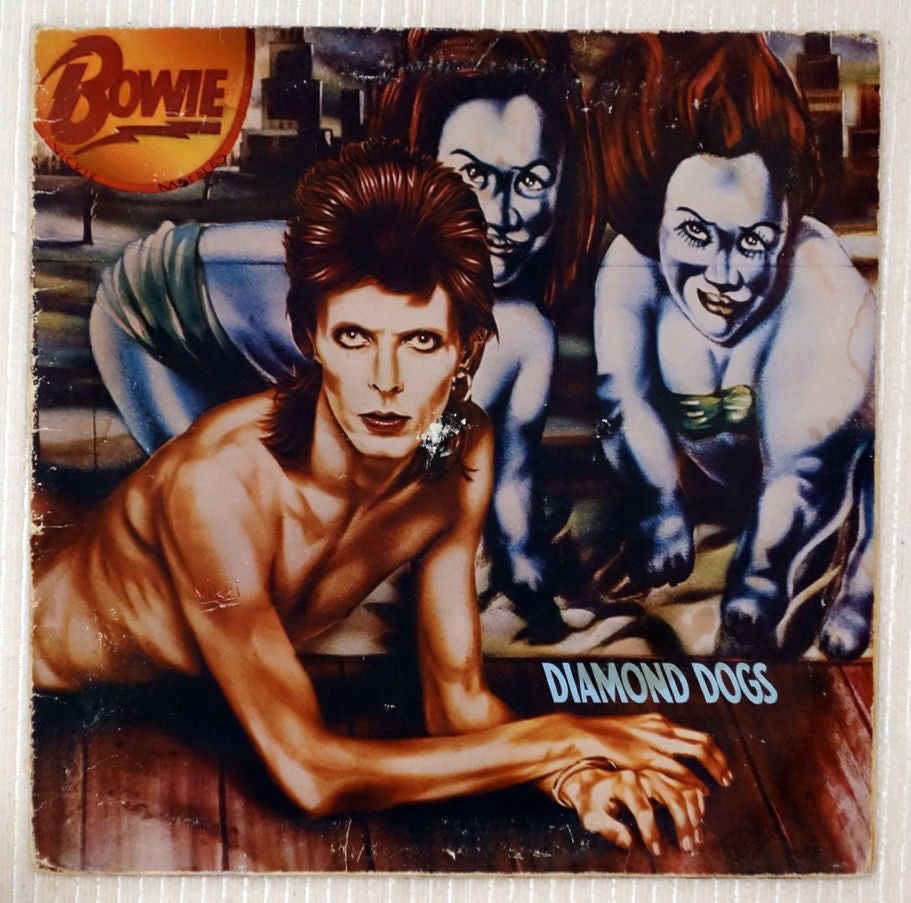 David Bowie - Diamond Dogs vinyl record front cover
