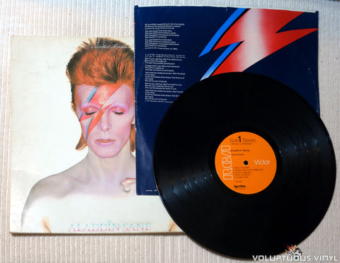 David Bowie ‎– Aladdin Sane vinyl record