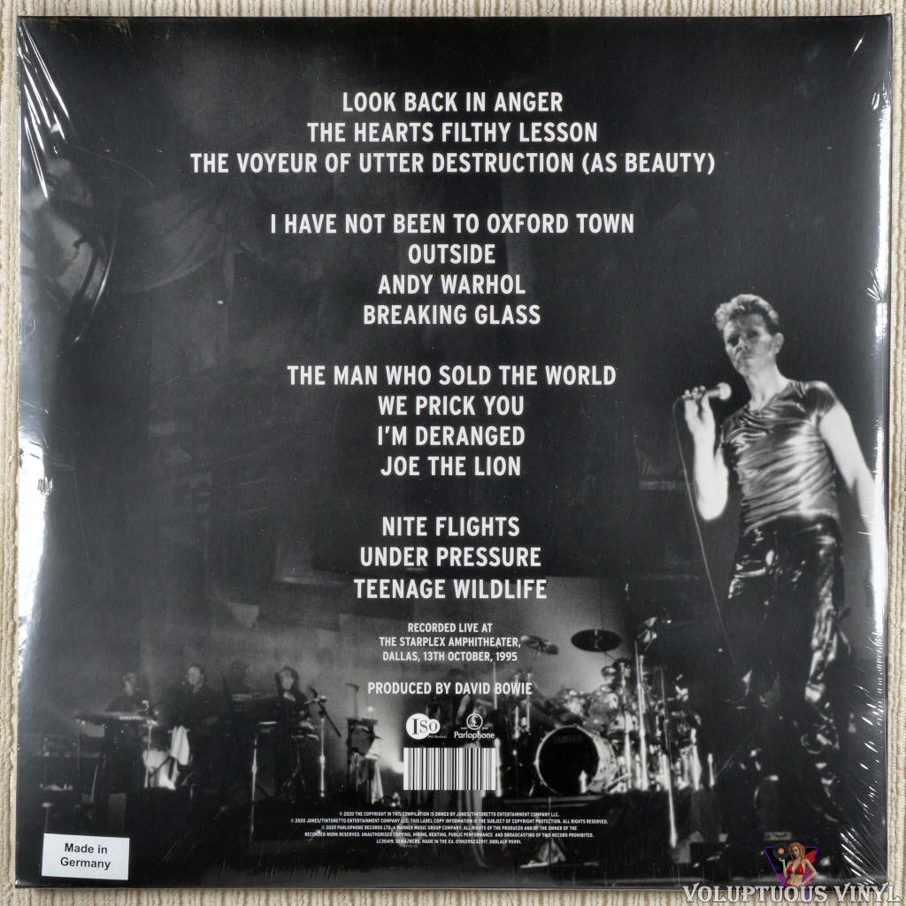 David Bowie – Ouvrez Le Chien [Live Dallas 95] (2020) 2 x Vinyl