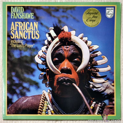 David Fanshawe ‎– African Sanctus vinyl record front cover