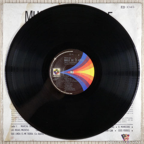 David Hernandez Sus Violines Y Orquestra ‎– Musica Para Baile De 15 Años vinyl record