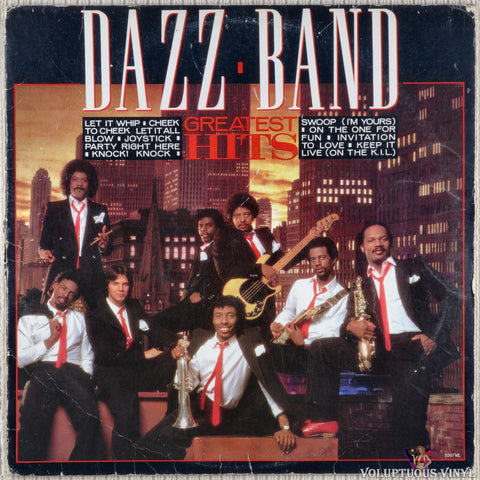 Dazz Band ‎– Greatest Hits vinyl record front cover