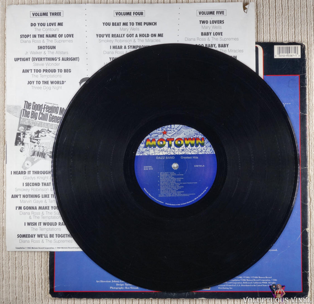 VINTAGE 1982 MOTOWN REC DAZZ BAND LP VINYL ALBUM KEEP IT LIVE VG+!!! F