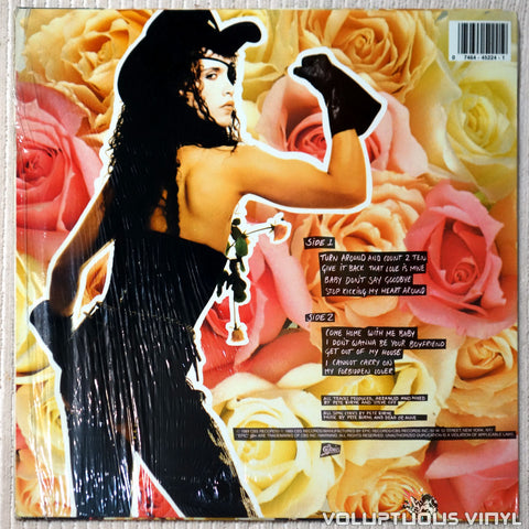 Dead Or Alive ‎– Nude vinyl record back cover