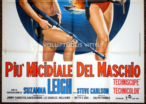 Deadlier Than The Male (1967) - Italian 4F - Elke Sommer & Sylva Koscina Bikini Spy Babes! - Bottom Section