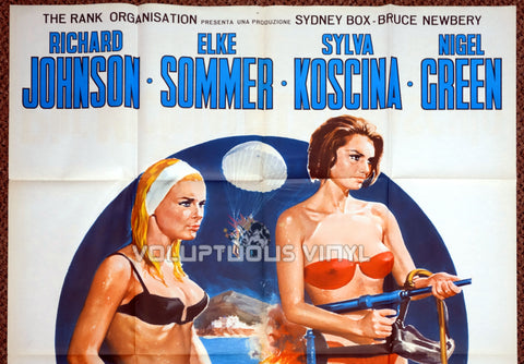 Deadlier Than The Male (1967) - Italian 4F - Elke Sommer & Sylva Koscina Bikini Spy Babes! - Top Section