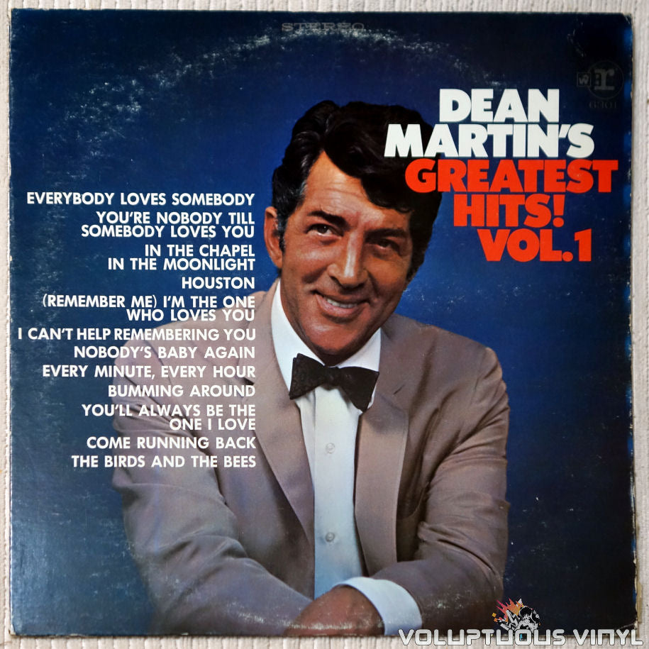 Dean Martin ‎– Dean Martin's Greatest Hits! Vol. 1 (1968) Vinyl