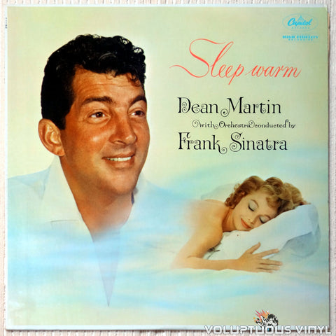 Dean Martin ‎– Sleep Warm vinyl record front cover