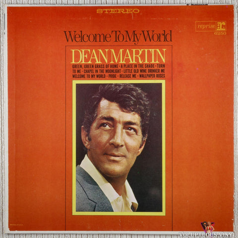 Dean Martin ‎– Welcome To My World (1967) Vinyl, LP, Album, Stereo