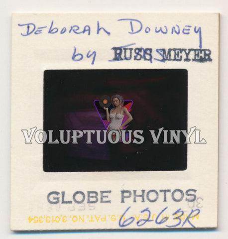 Deborah Downey Busty Russ Meyer Nude Pinup 1960's Color Transparency