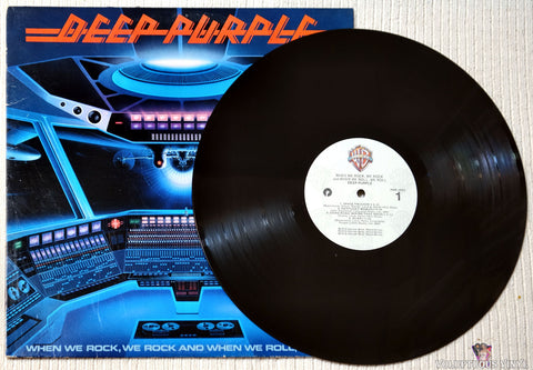 Deep Purple ‎– When We Rock, We Rock And When We Roll, We Roll vinyl record 