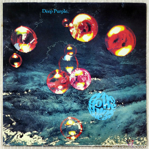 Deep Purple ‎– Who Do We Think We Are vinyl record front cover