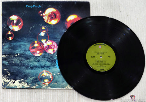 Deep Purple ‎– Who Do We Think We Are vinyl record