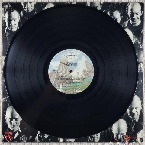 Def Leppard ‎– High 'N' Dry vinyl record