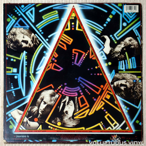 Def Leppard ‎– Hysteria - Vinyl Record - Back Cover