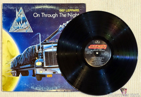 Def Leppard ‎– On Through The Night vinyl record