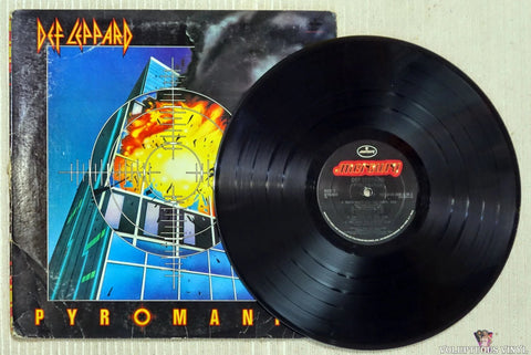 Def Leppard ‎– Pyromania vinyl record
